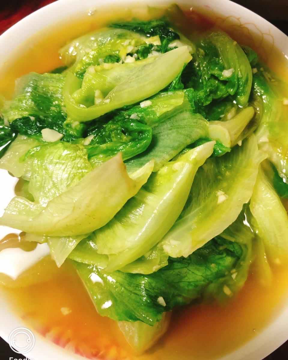 #从生菜通心菜入手教你炒出青爽脆绿的叶菜#