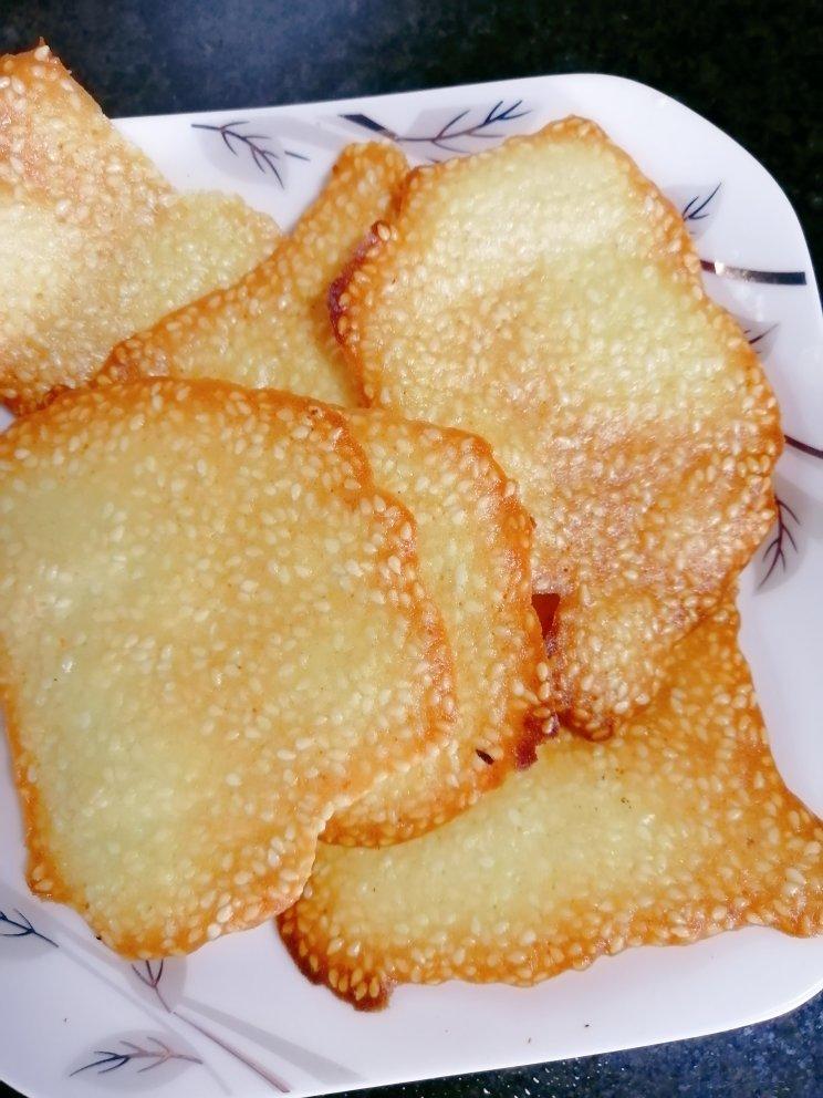 香脆芝麻薄饼