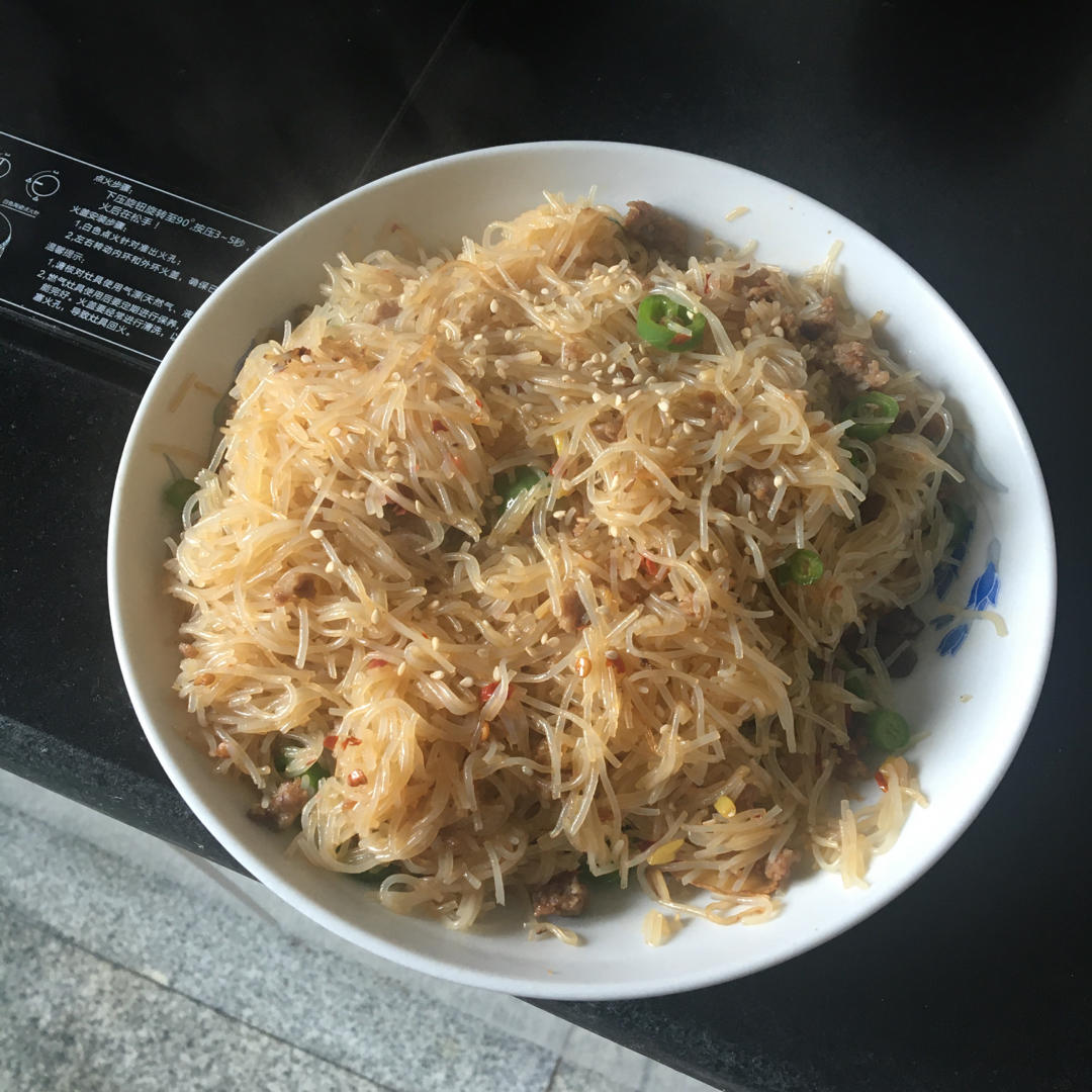 蚂蚁上树(肉末炒粉丝)超下饭‼️十分钟搞定