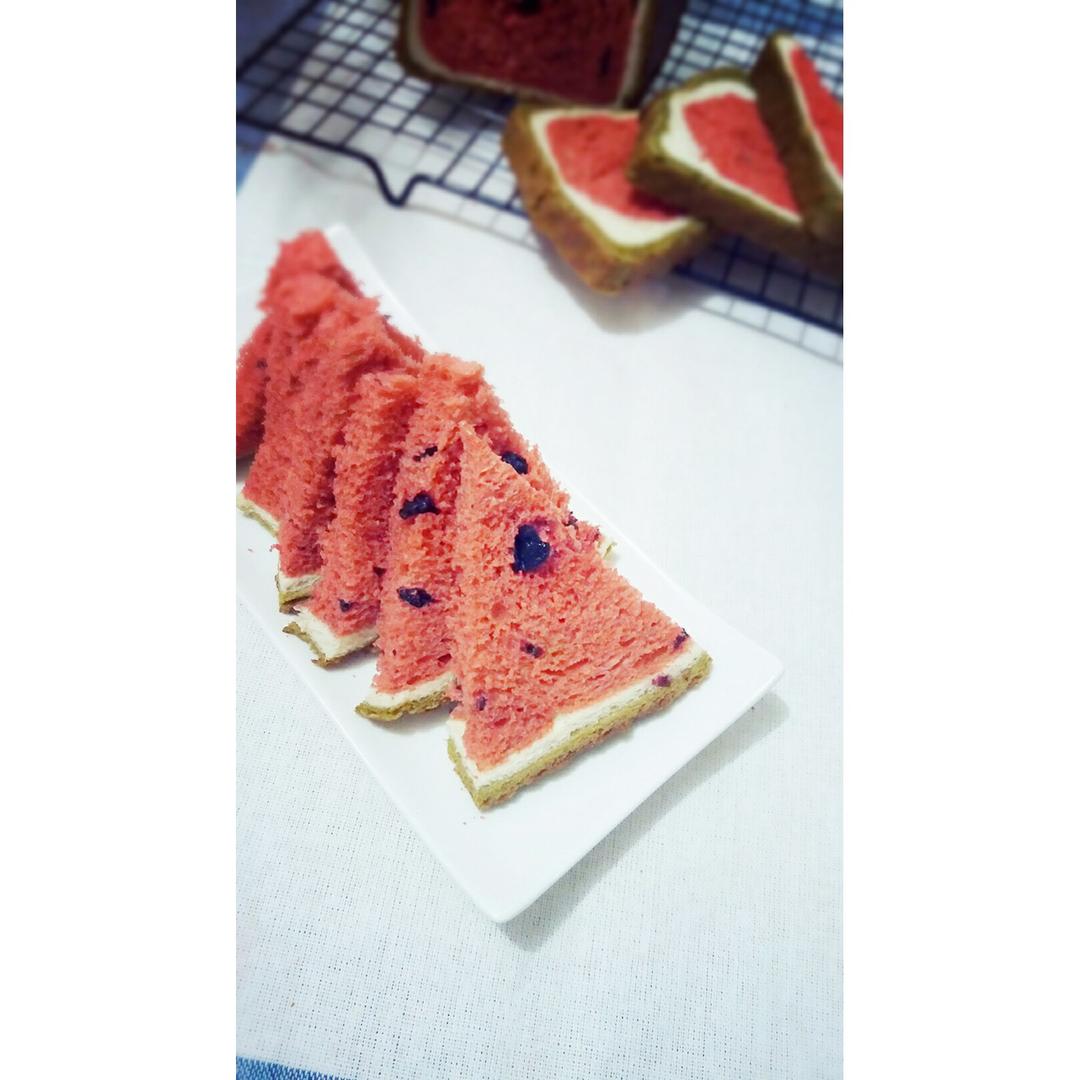 【西瓜吐司】-给视觉降温