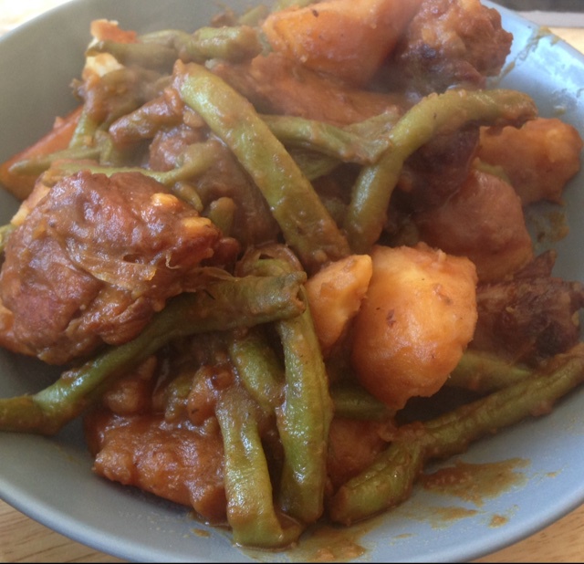 红烧排骨豆角土豆