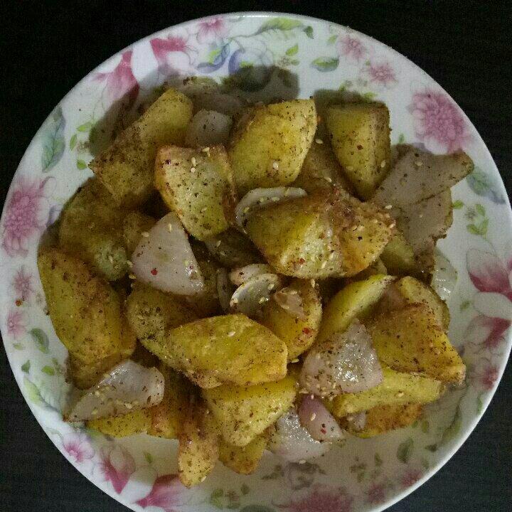 在家复制烧烤味土豆/孜然土豆