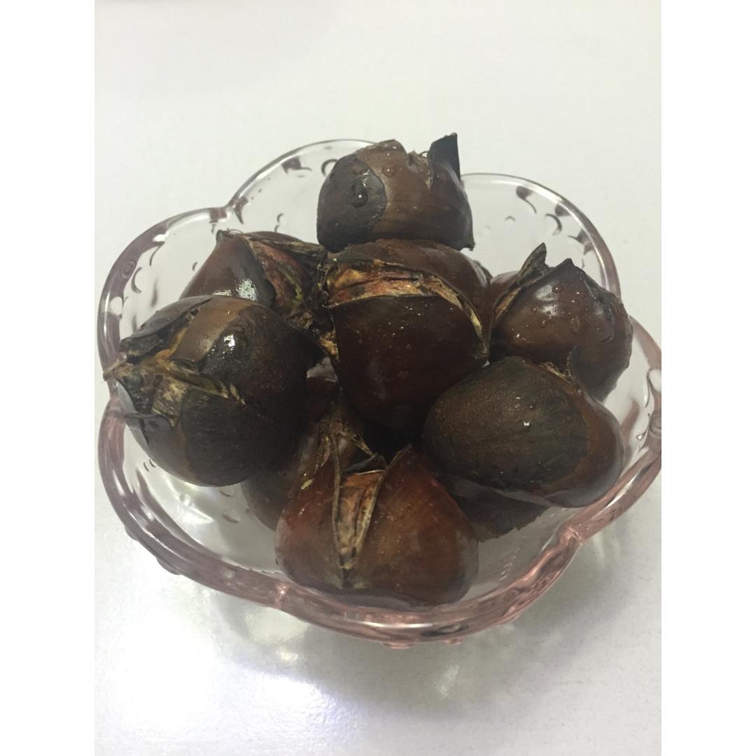 烤箱版糖炒栗子