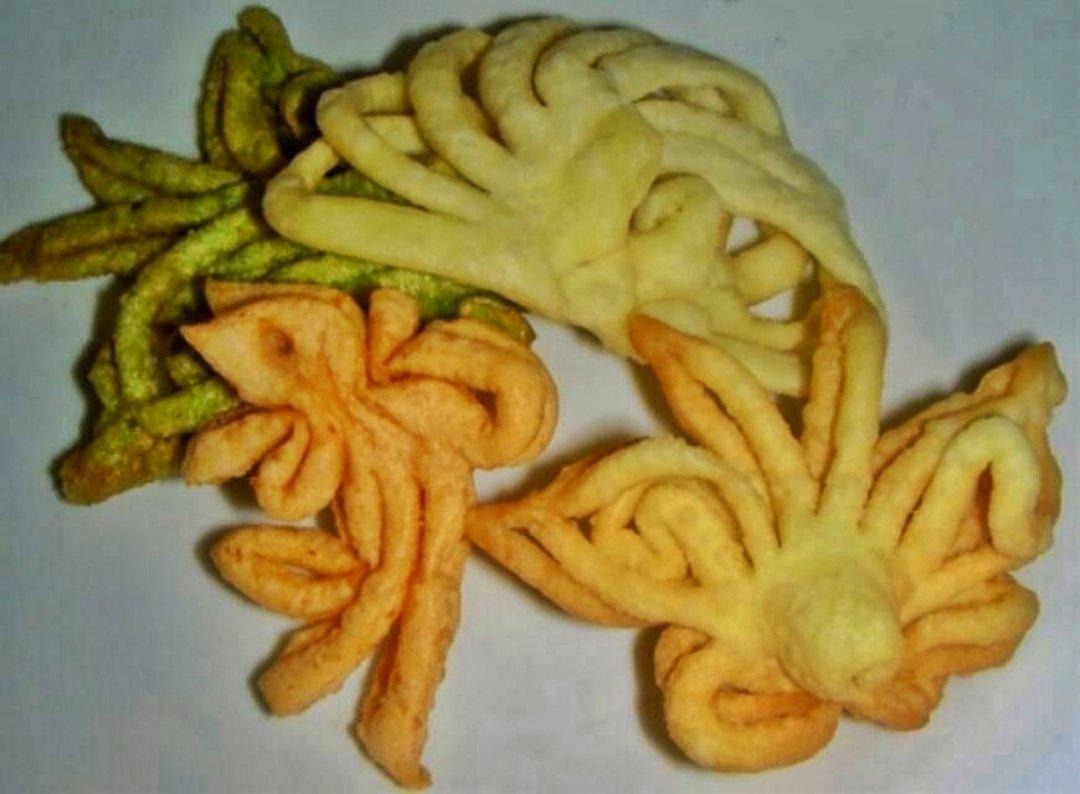 过年小食炸小果（焦叶）