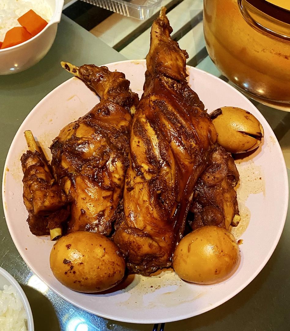 家常卤兔腿