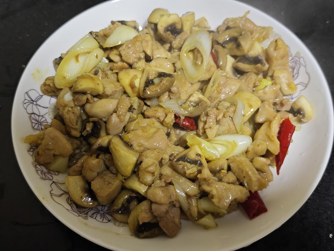 绝了～口蘑鸡腿真的好吃，简单快手