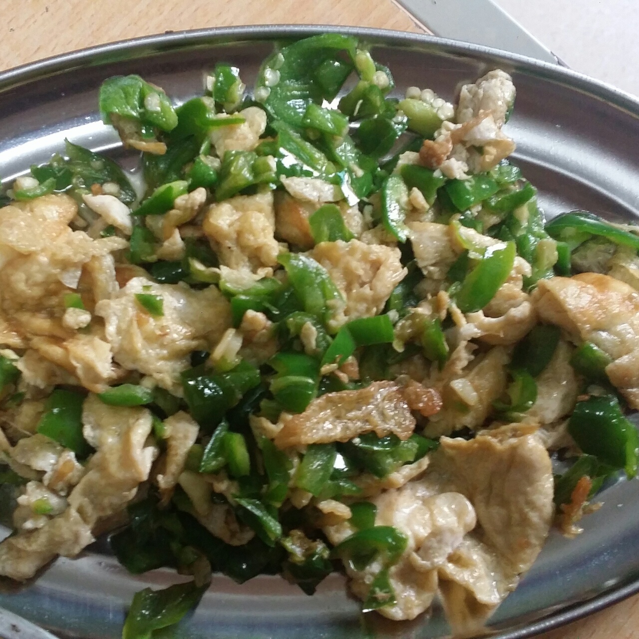 青椒炒蛋