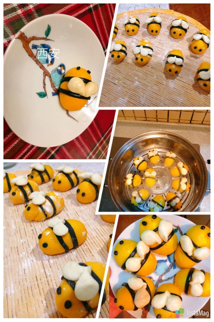 【原创】迷你小蜜蜂小馒头