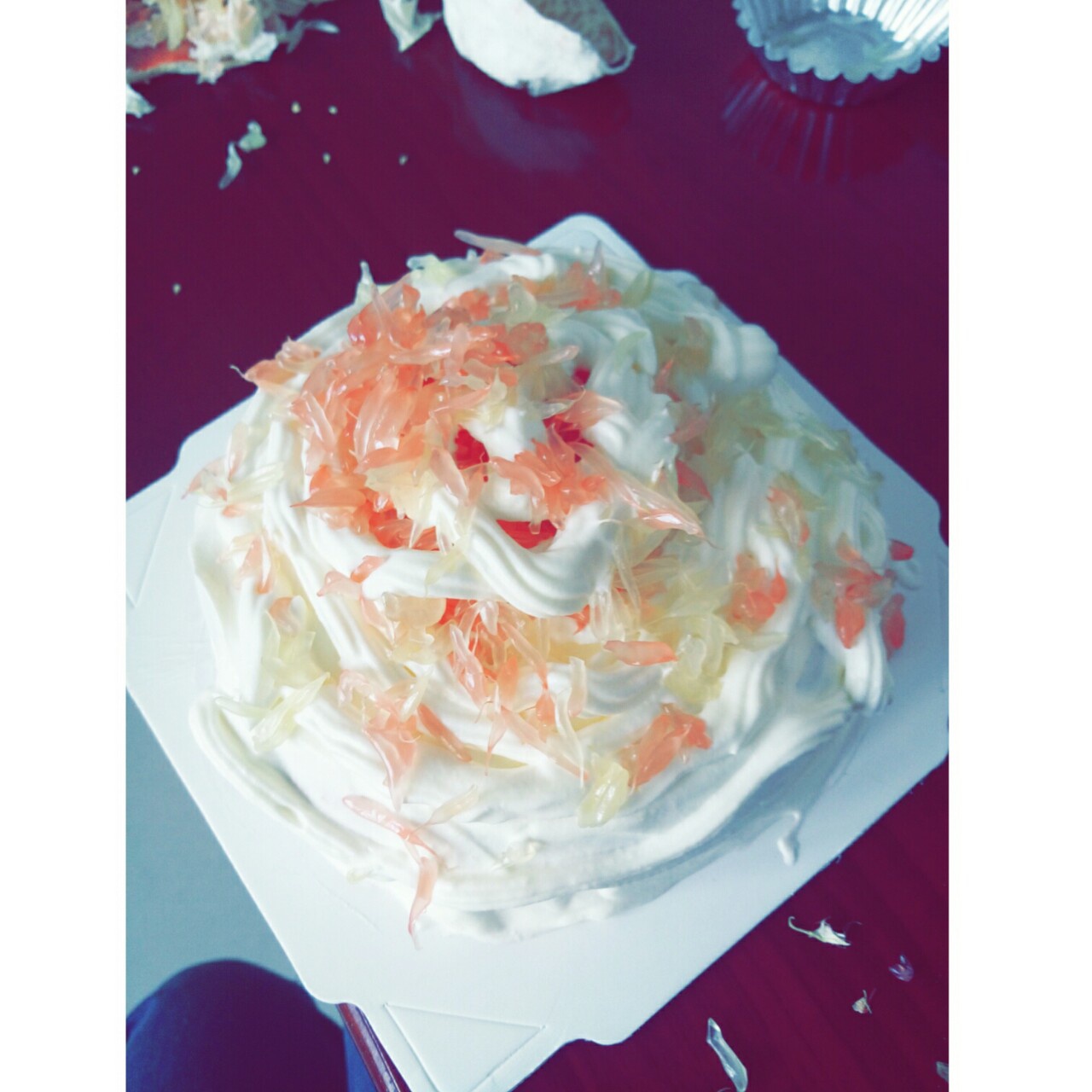 6寸戚风蛋糕（2蛋）