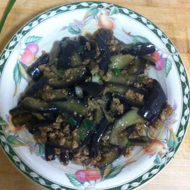 肉末茄子