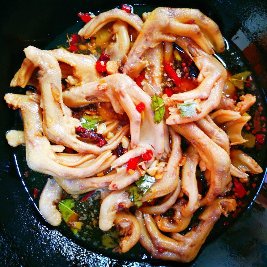 卤鸭掌不好吃你打我