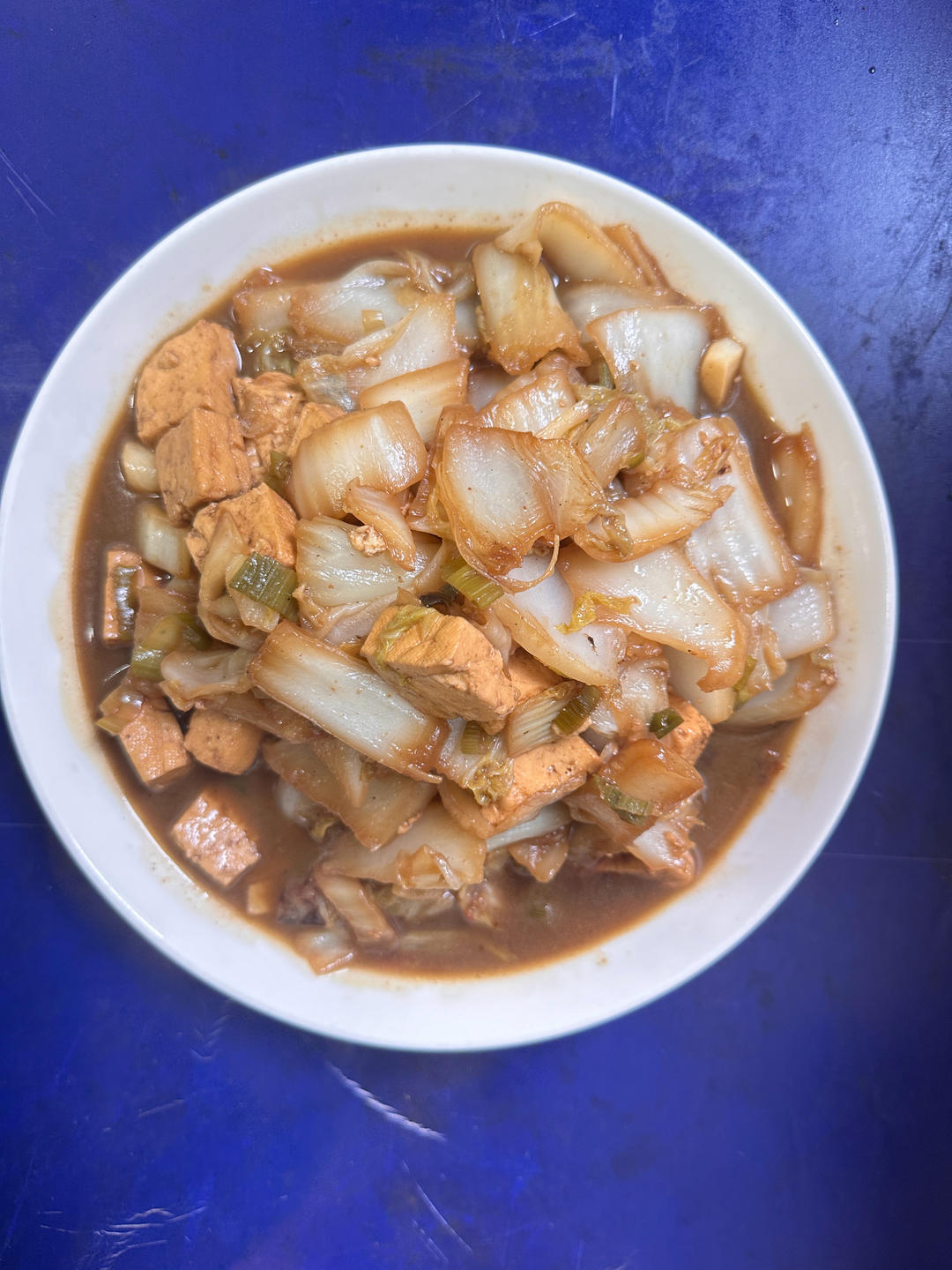 冬季最爱的家常菜！大白菜炖大豆腐或干豆腐