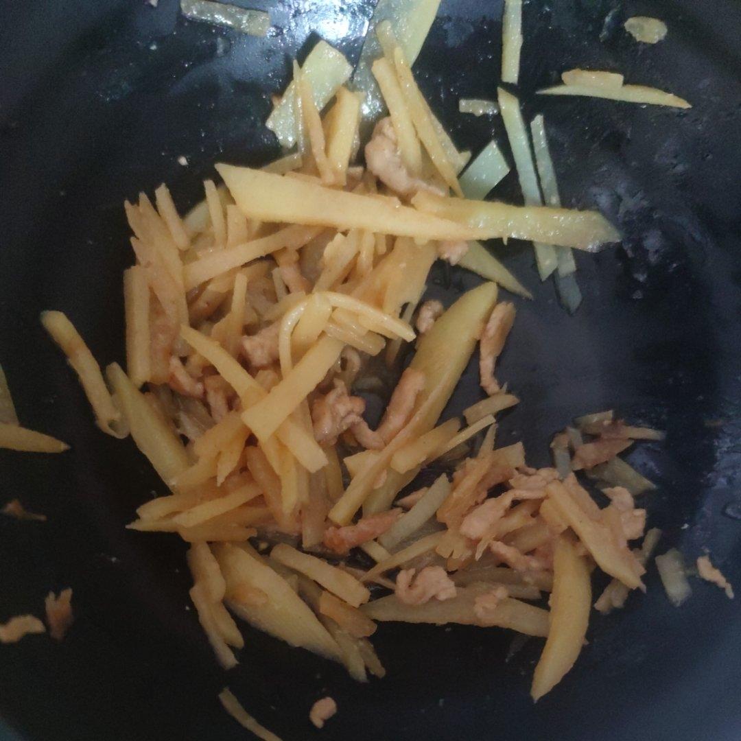 巨香的土豆丝炒肉丝