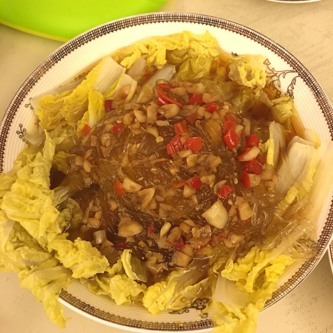 蒜蓉粉丝蒸娃娃菜