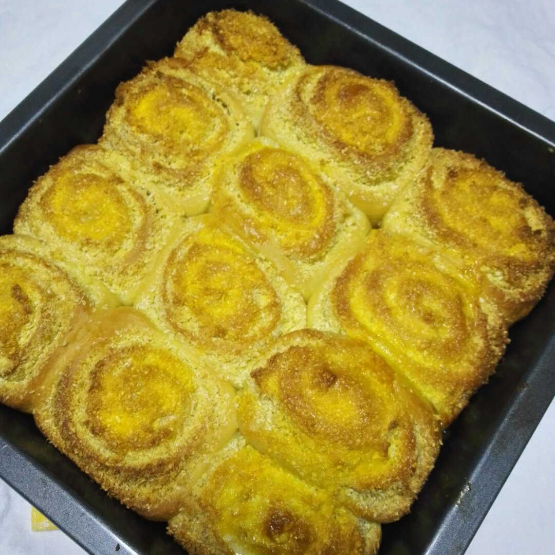 椰蓉面包卷