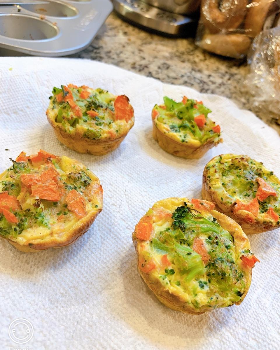 早餐鸡蛋杯cupcake Frittata