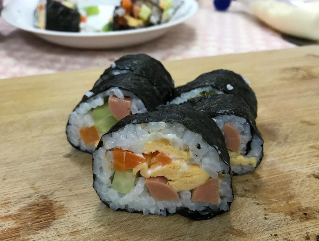 家庭寿司卷（自制寿司醋）