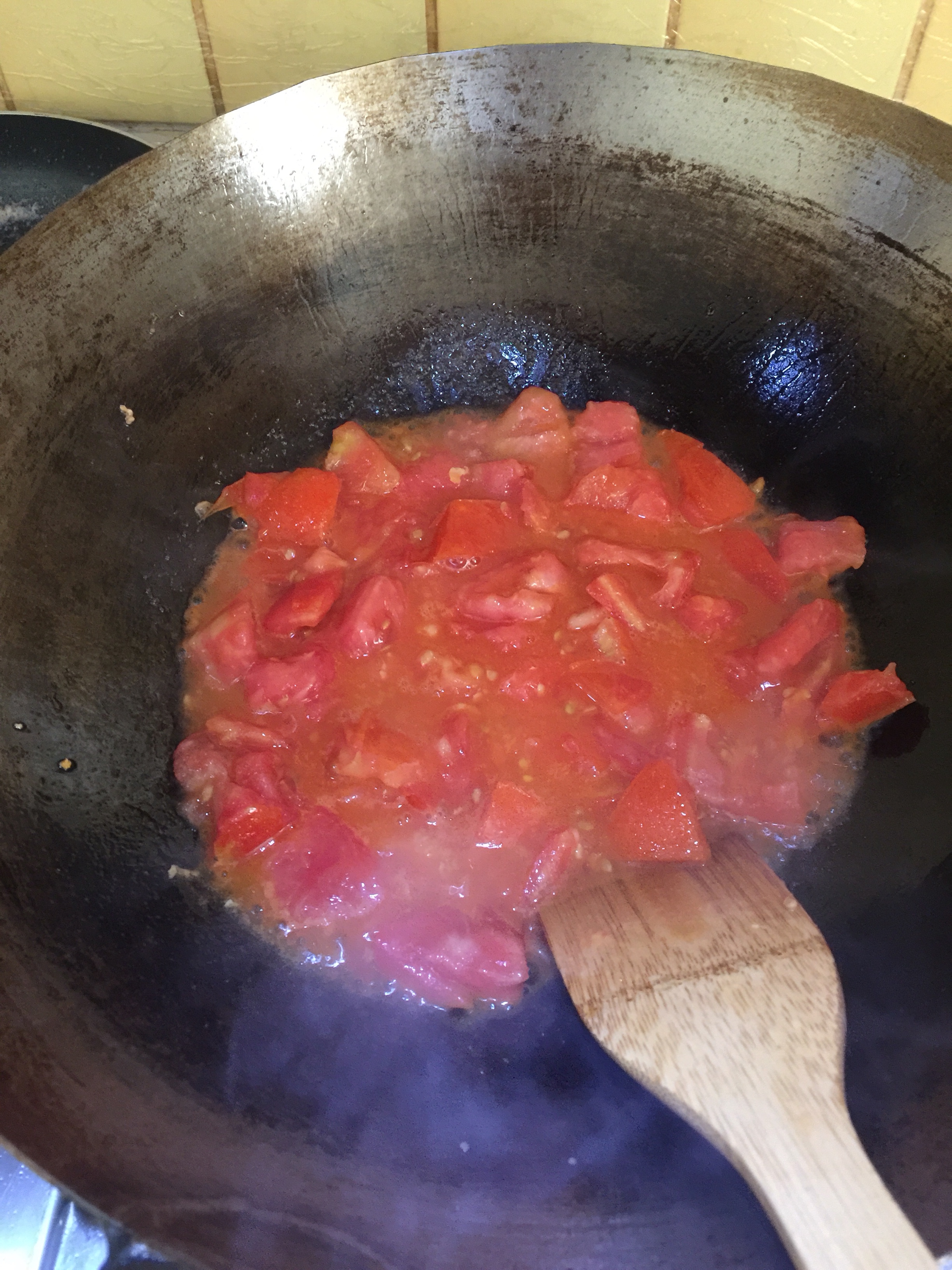 西红柿炒鸡蛋的做法 步骤3