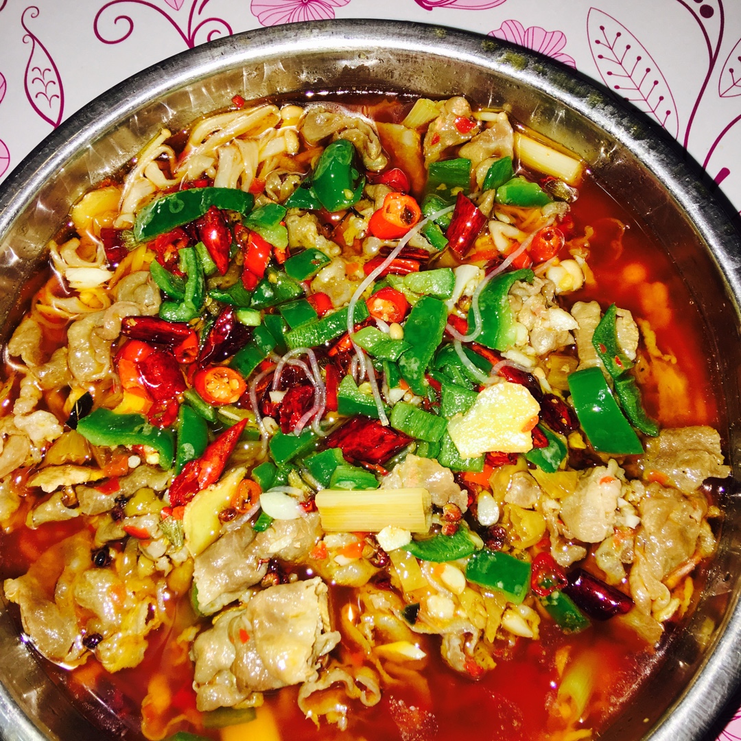 欢大爷做的山椒酸汤肥牛