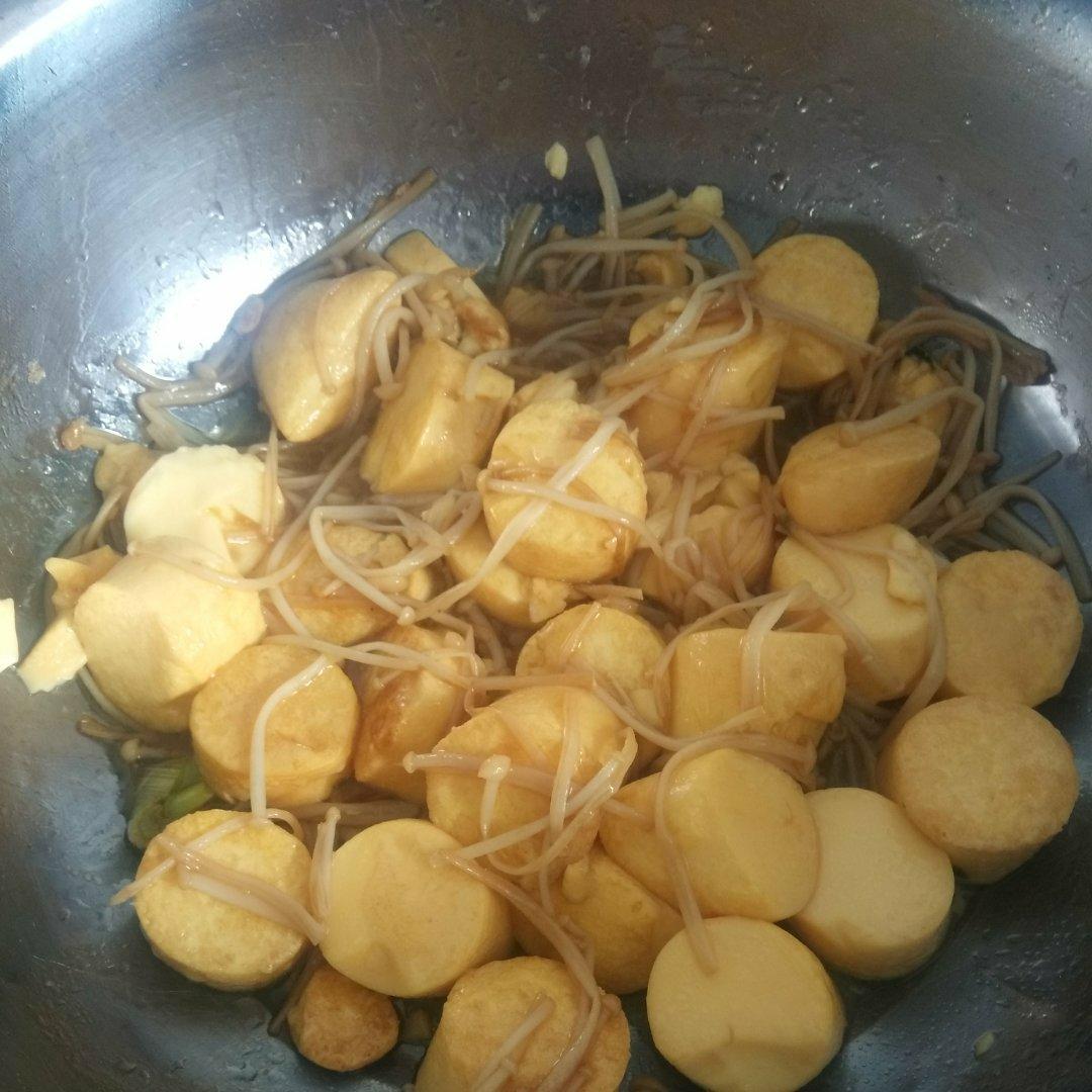 超级下饭菜--金针菇日本豆腐