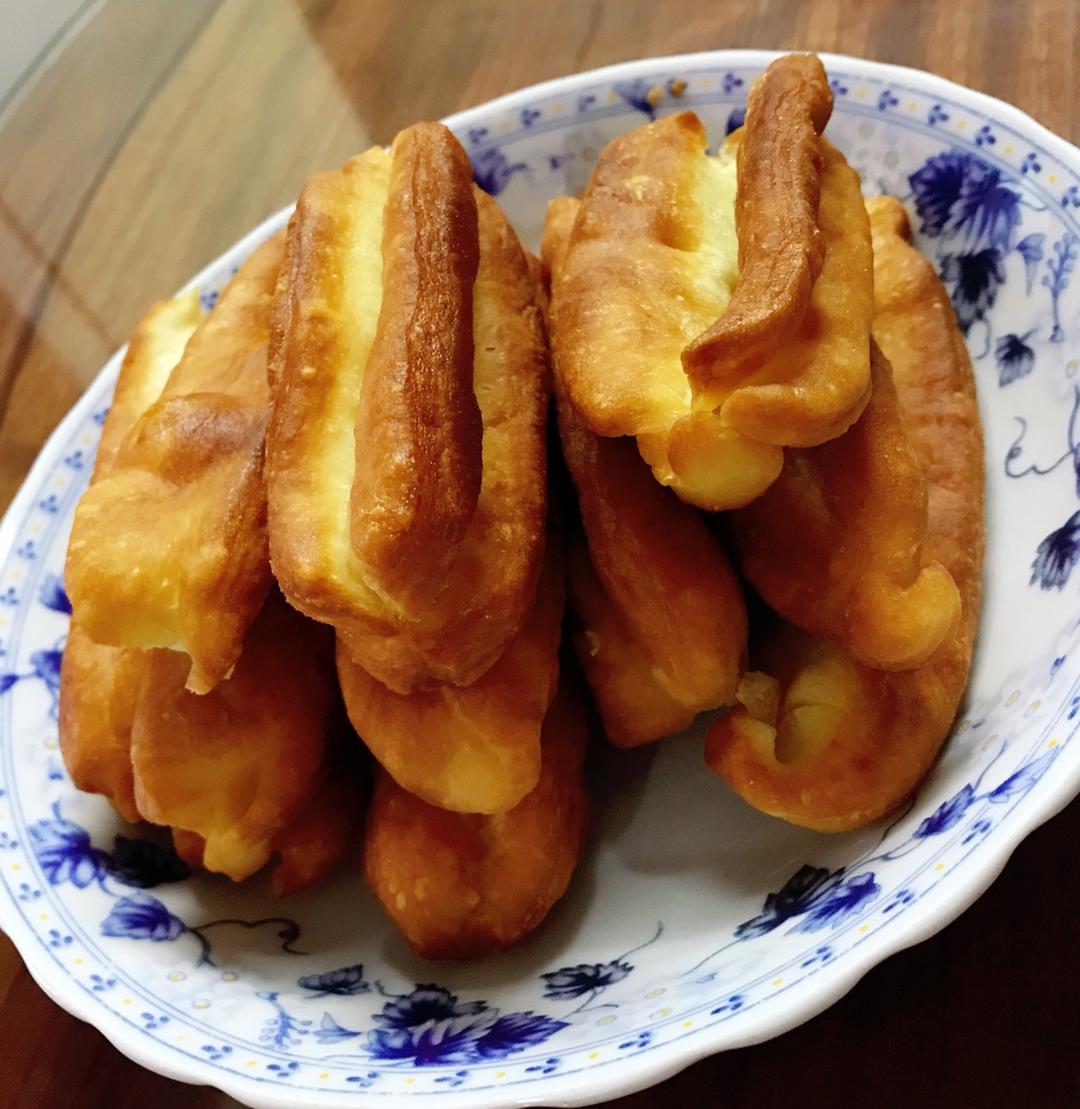 不加一滴水的酥脆奶香小油条