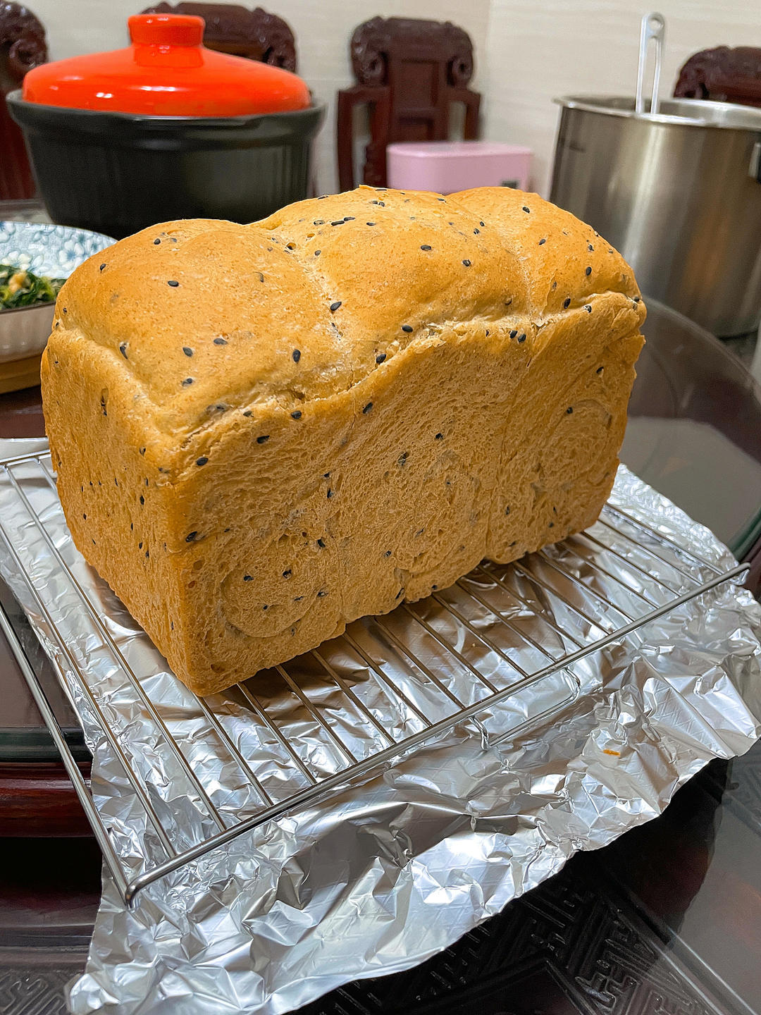 全麦黑芝麻吐司（波兰种）