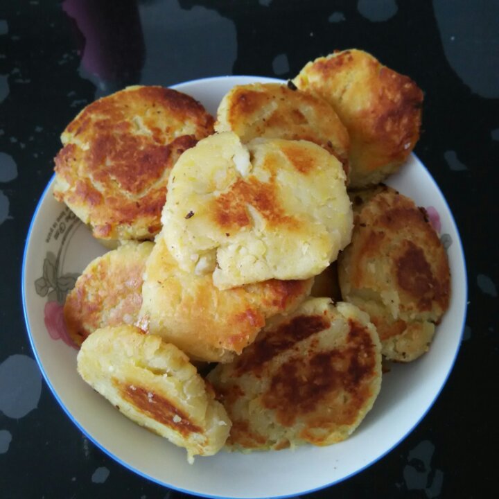 香煎番薯饼