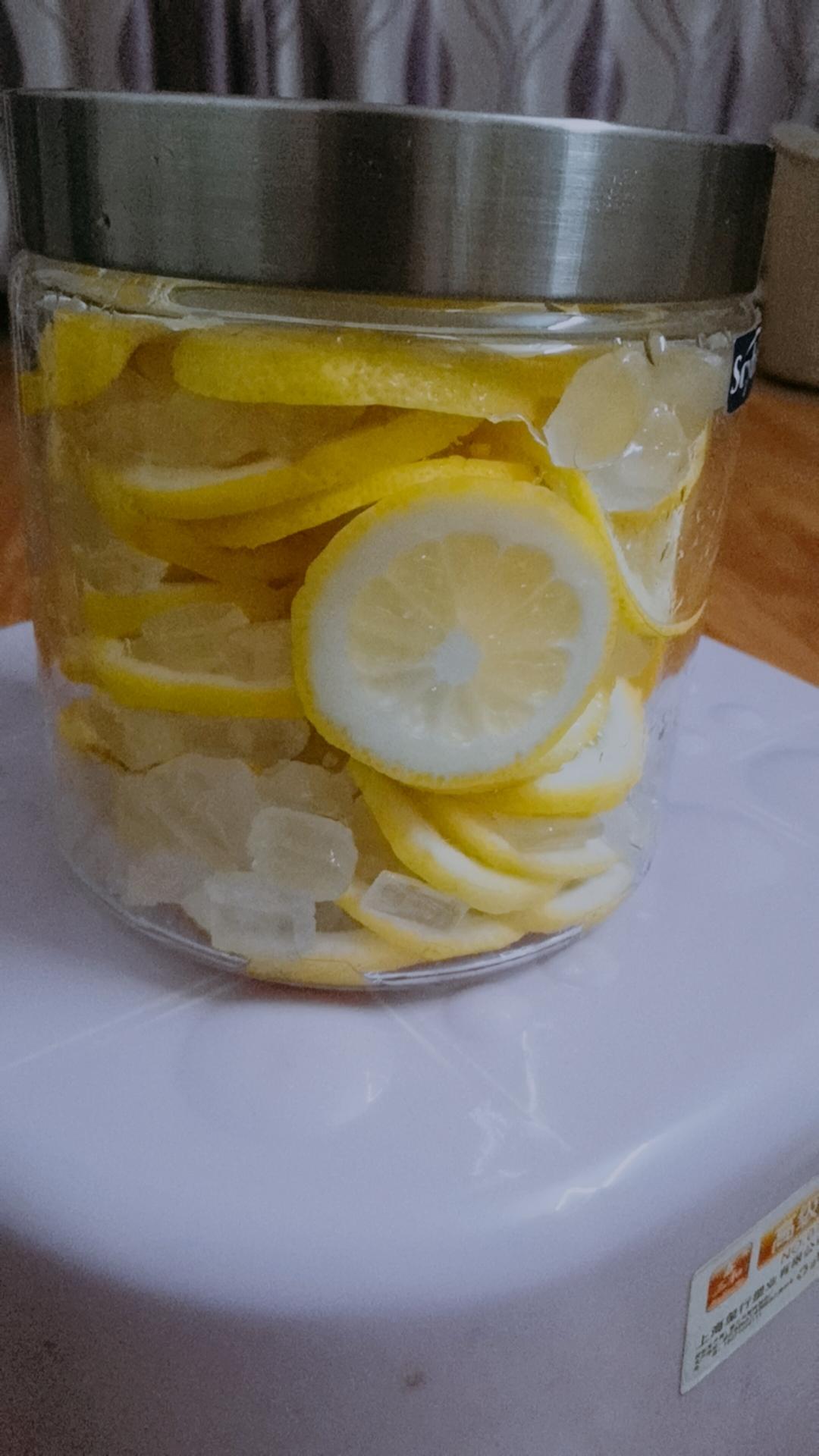 2步冰糖腌柠檬