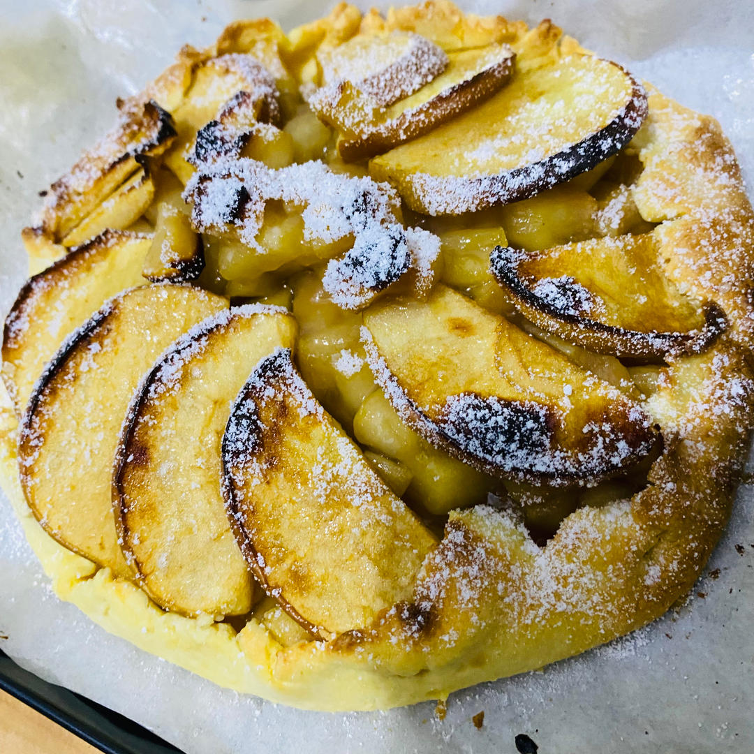 无需模具！乡村苹果派｜秋冬幸福感甜点