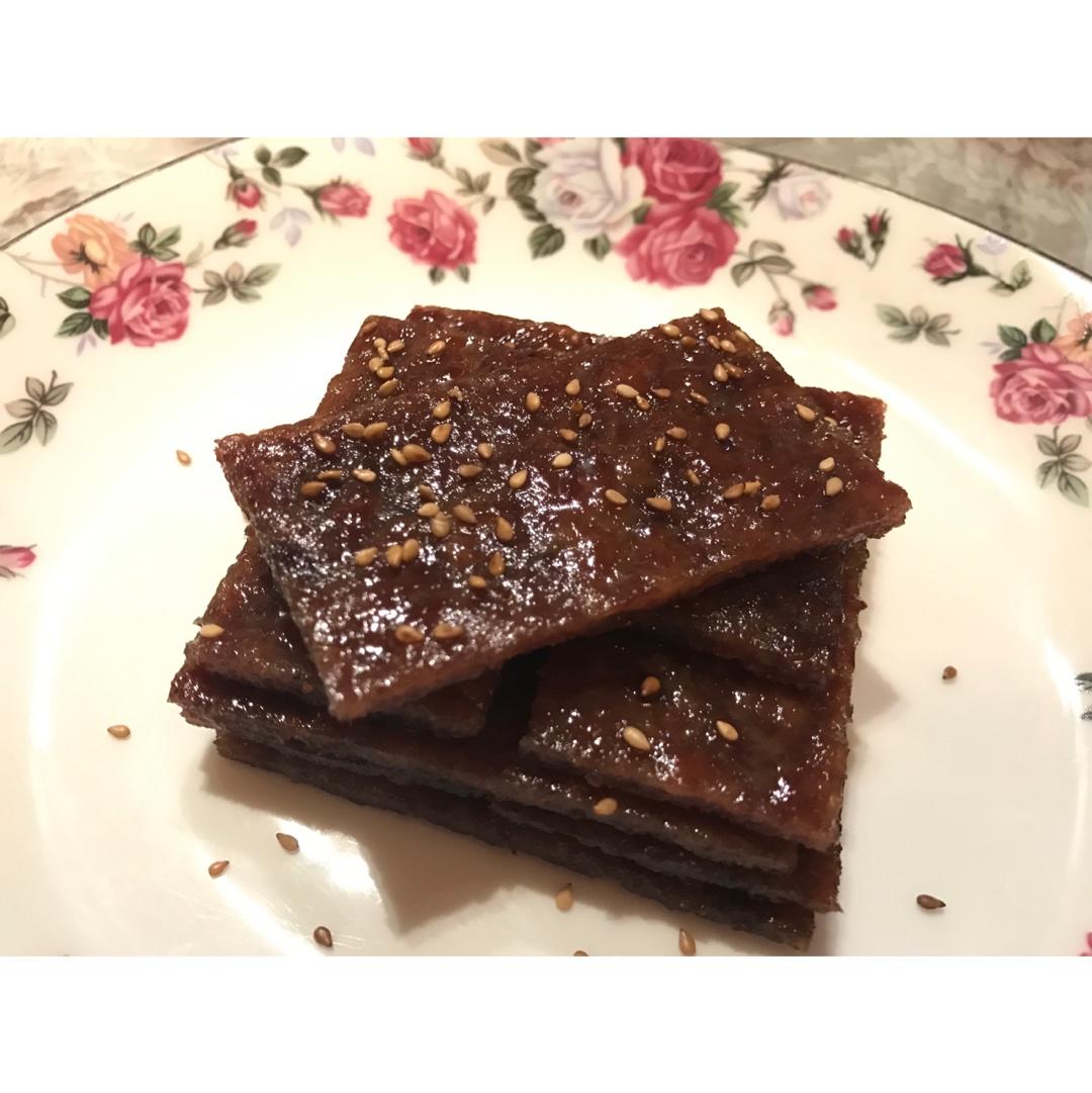 自制超好吃的—蜜汁猪肉脯