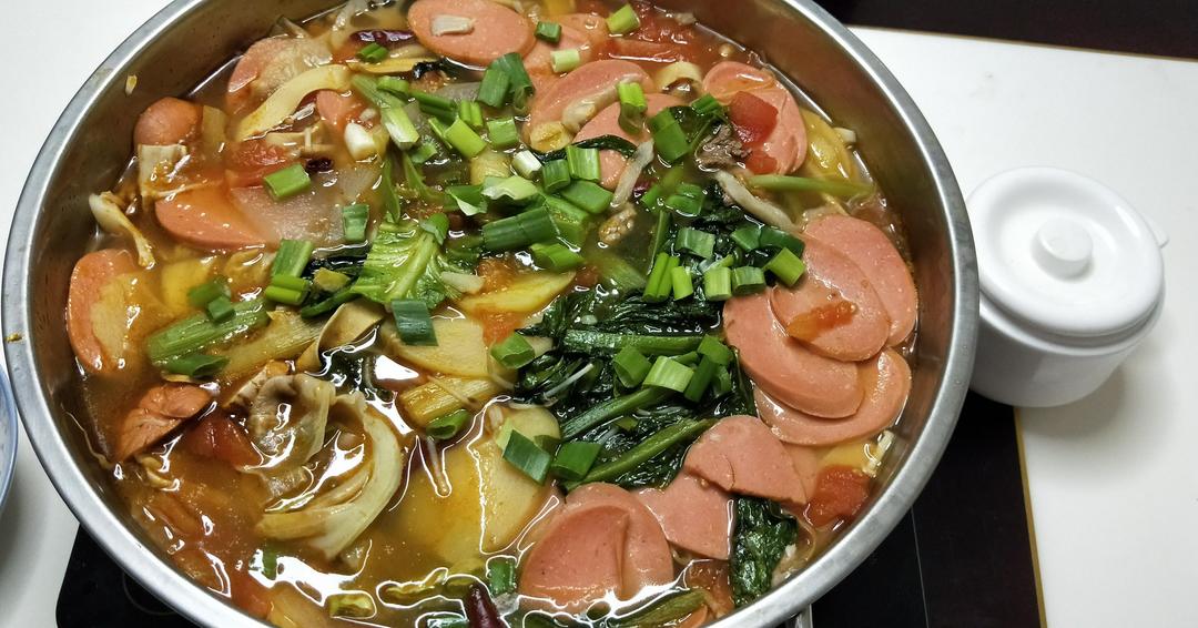 暖心暖胃的快手番茄火锅