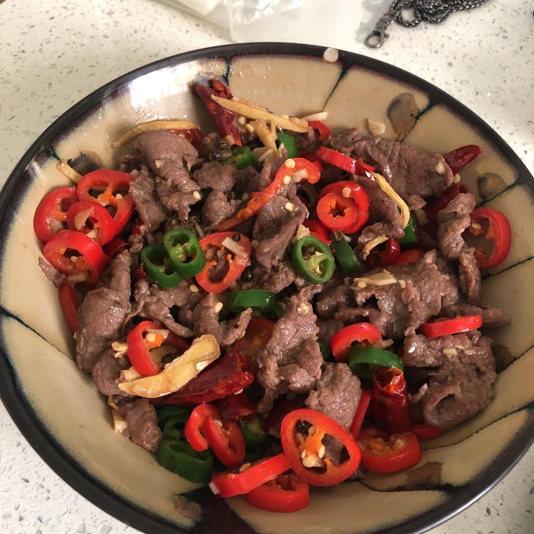 小炒牛肉