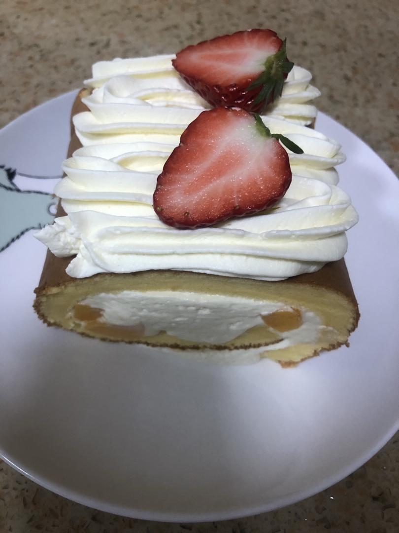 肥而不腻的超厚瑞士卷