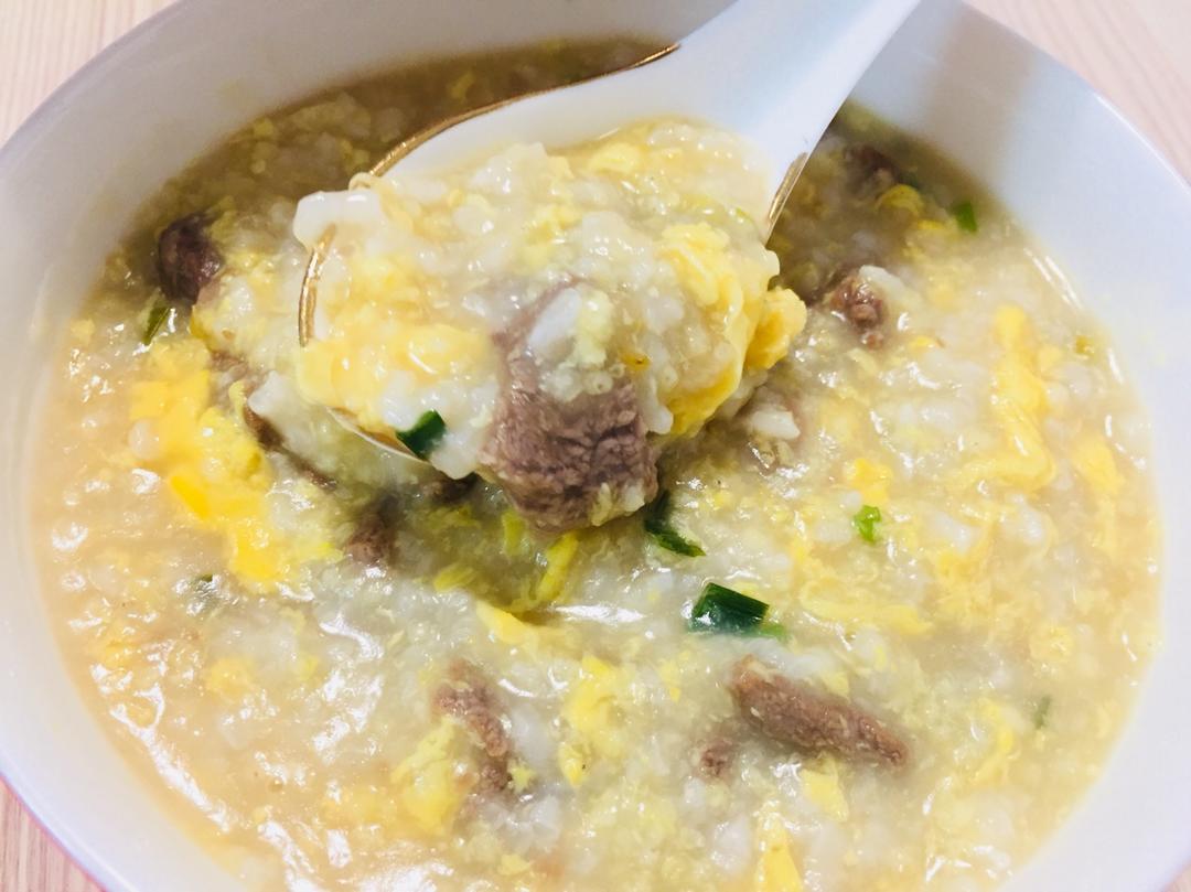 生滚滑蛋牛肉粥