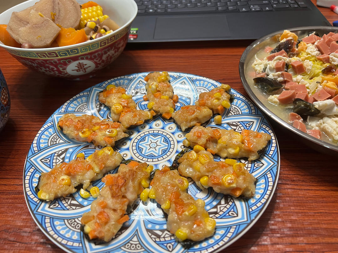 绝绝子海苔虾滑