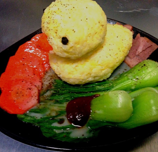 b.duck大黄鸭洗澡黄金咖喱饭