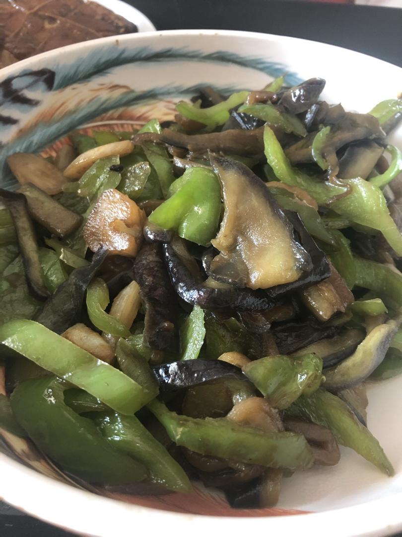 宝藏茄子·篇一·香辣青椒茄丝