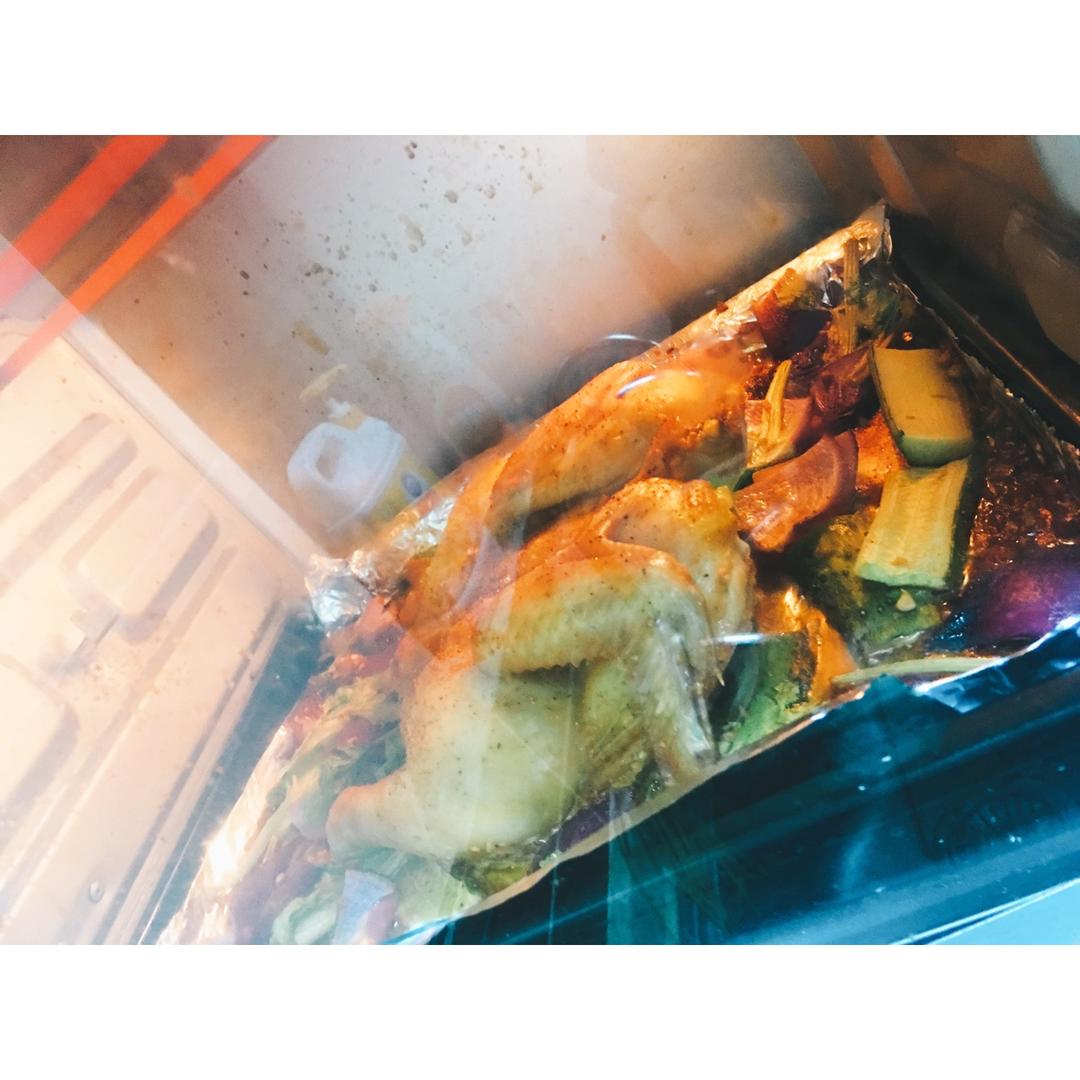 袋袋烤鸡--自制腌料+脆皮秘籍