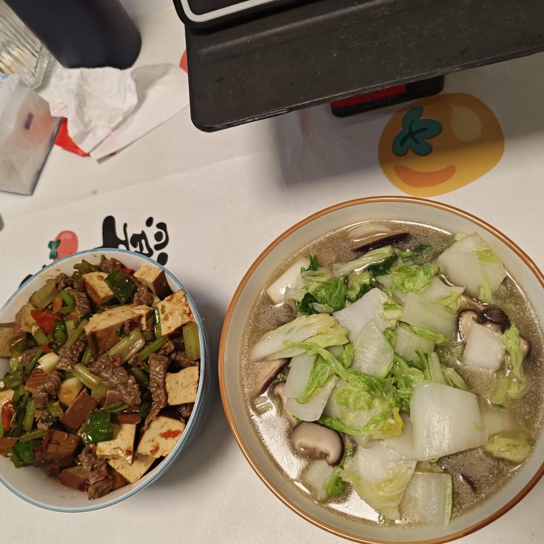 牛肉炒香干芹菜