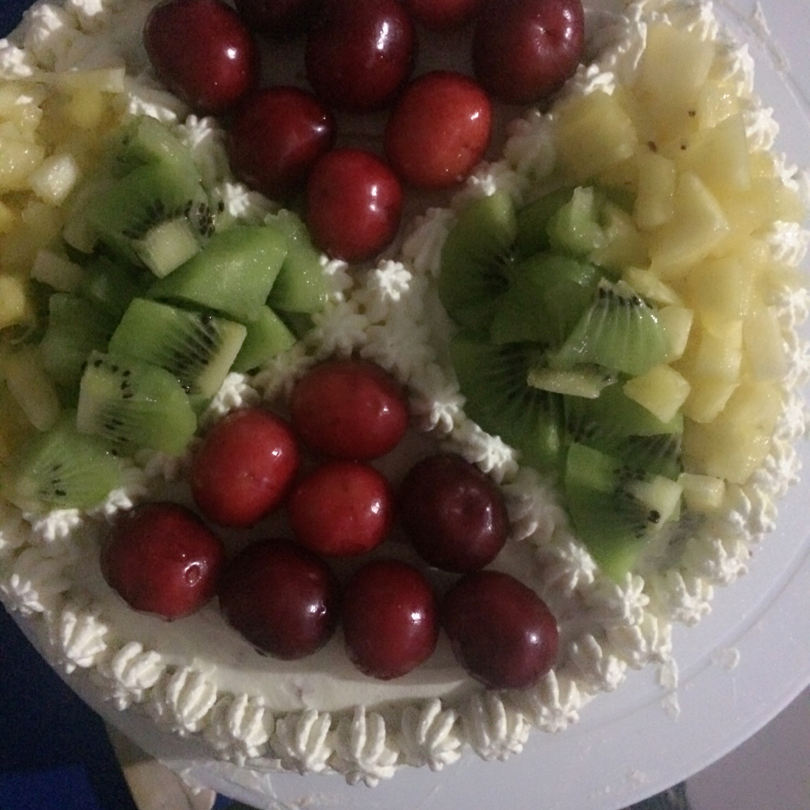 8寸水果生日蛋糕