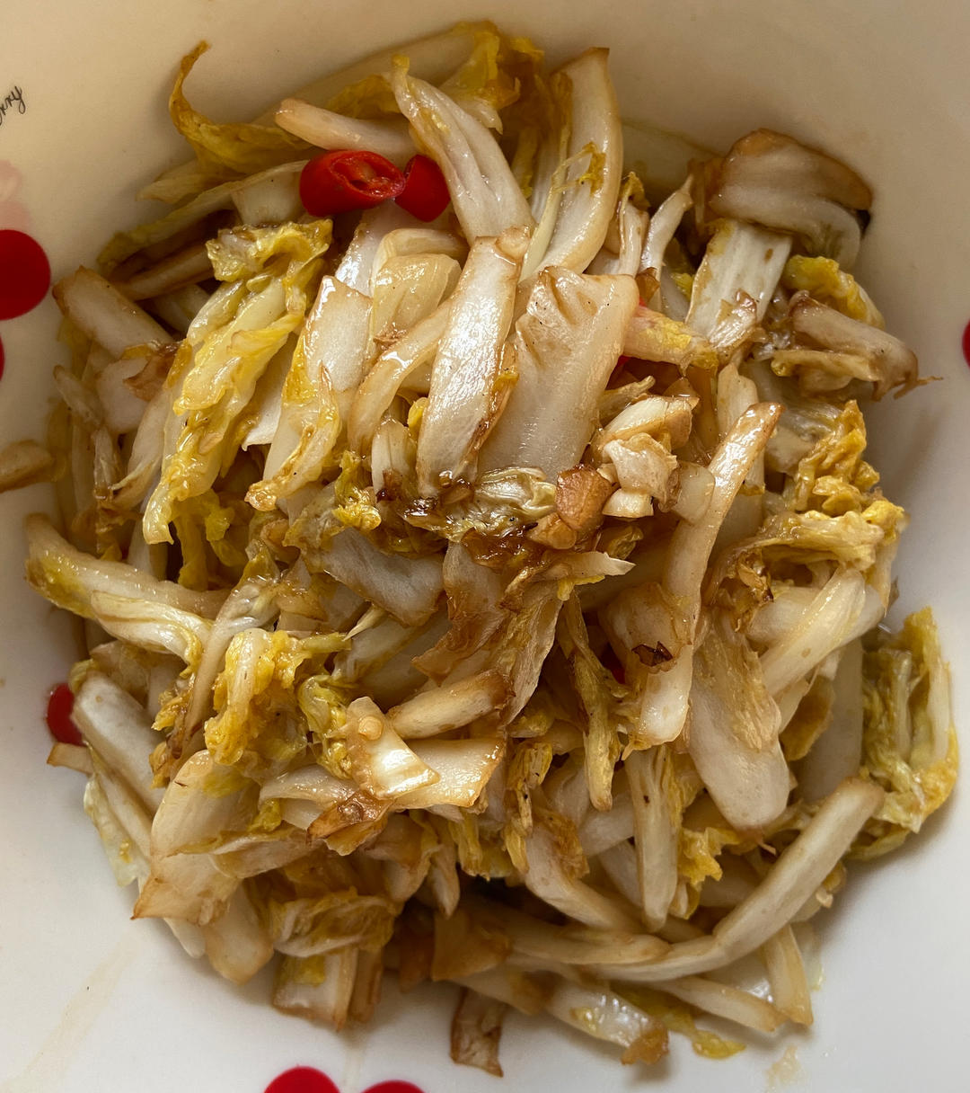 酸爽开胃的酸辣娃娃菜（白菜）