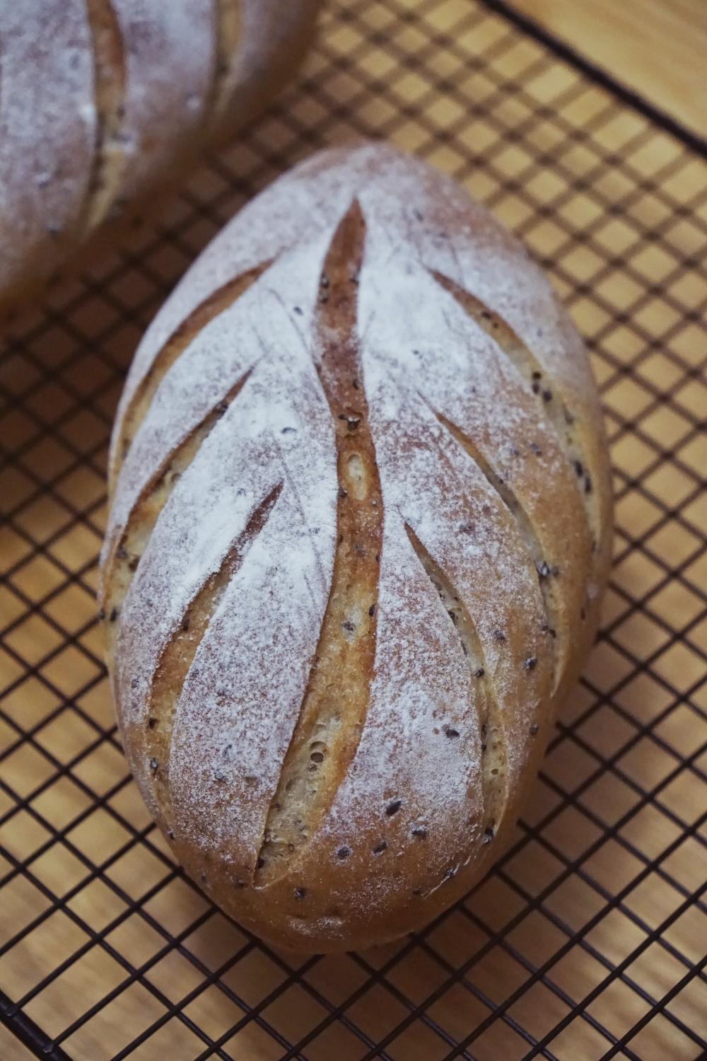 🔥无糖低脂❗️香蕉🍌全麦核桃面包