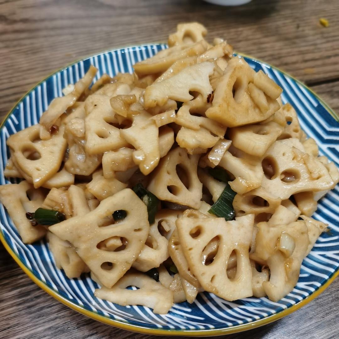 最简单味道惊艳的糖醋藕片