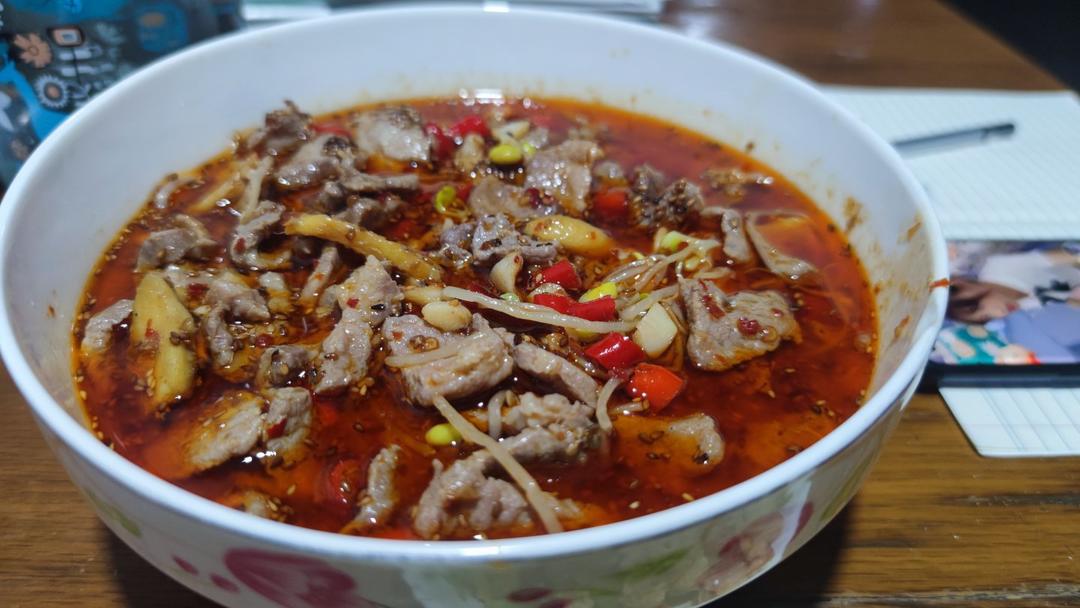 水煮肉片（新手一定要试，零失败）