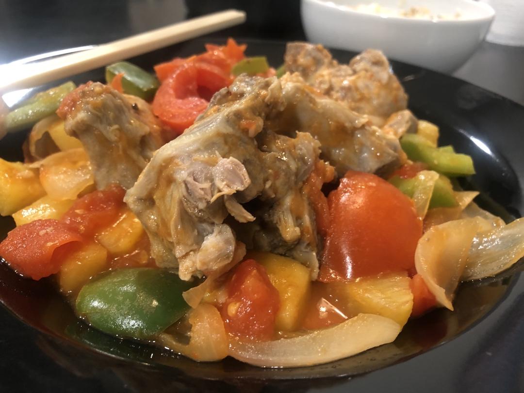 菠萝咕噜肉