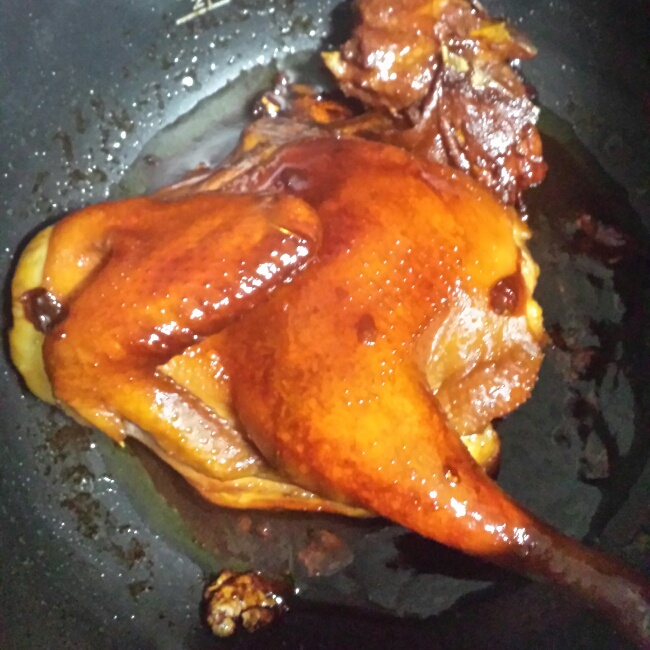 姜葱豉油鸡