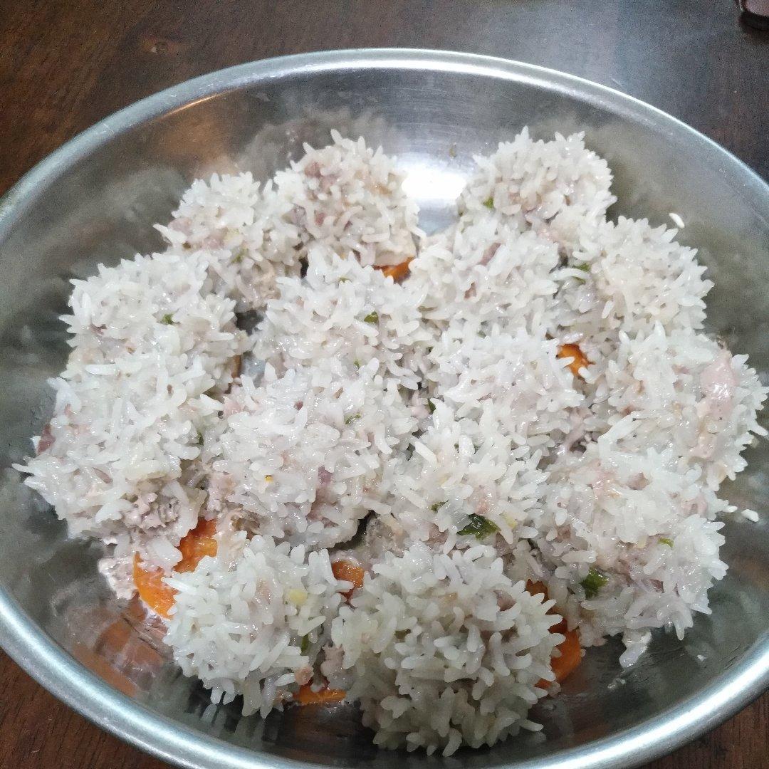 蒸糯米丸子