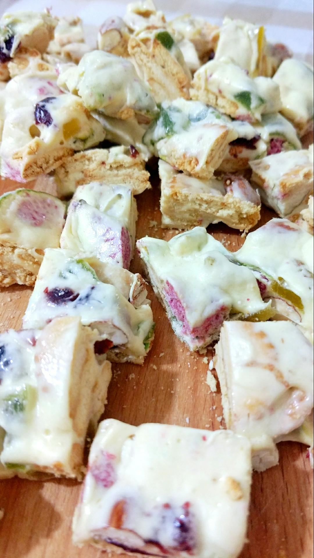 多彩雪花酥🌸的做法