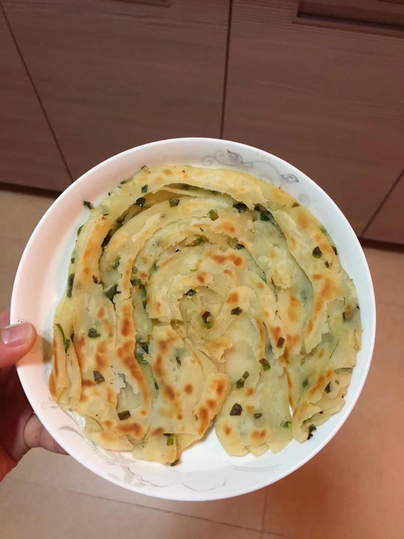 葱油饼（附外酥里嫩的技巧）