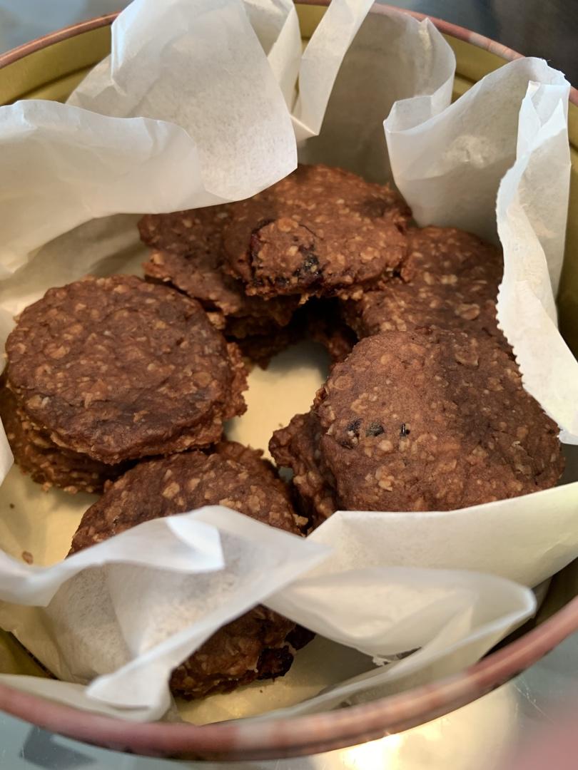 【健康零食】燕麦巧克力奇普饼干